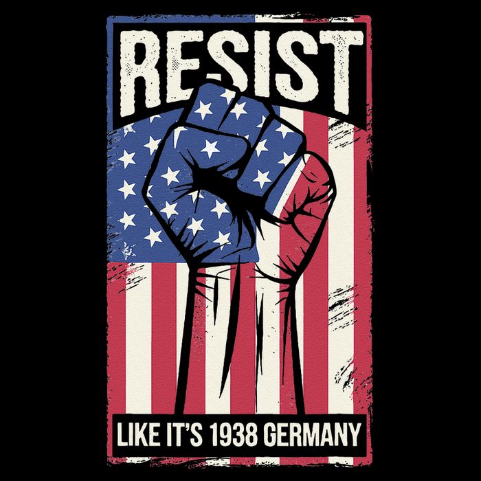 Resist Like Its 1938 Germany Cropped Pullover Crew