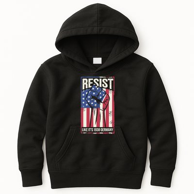 Resist Like Its 1938 Germany Kids Hoodie