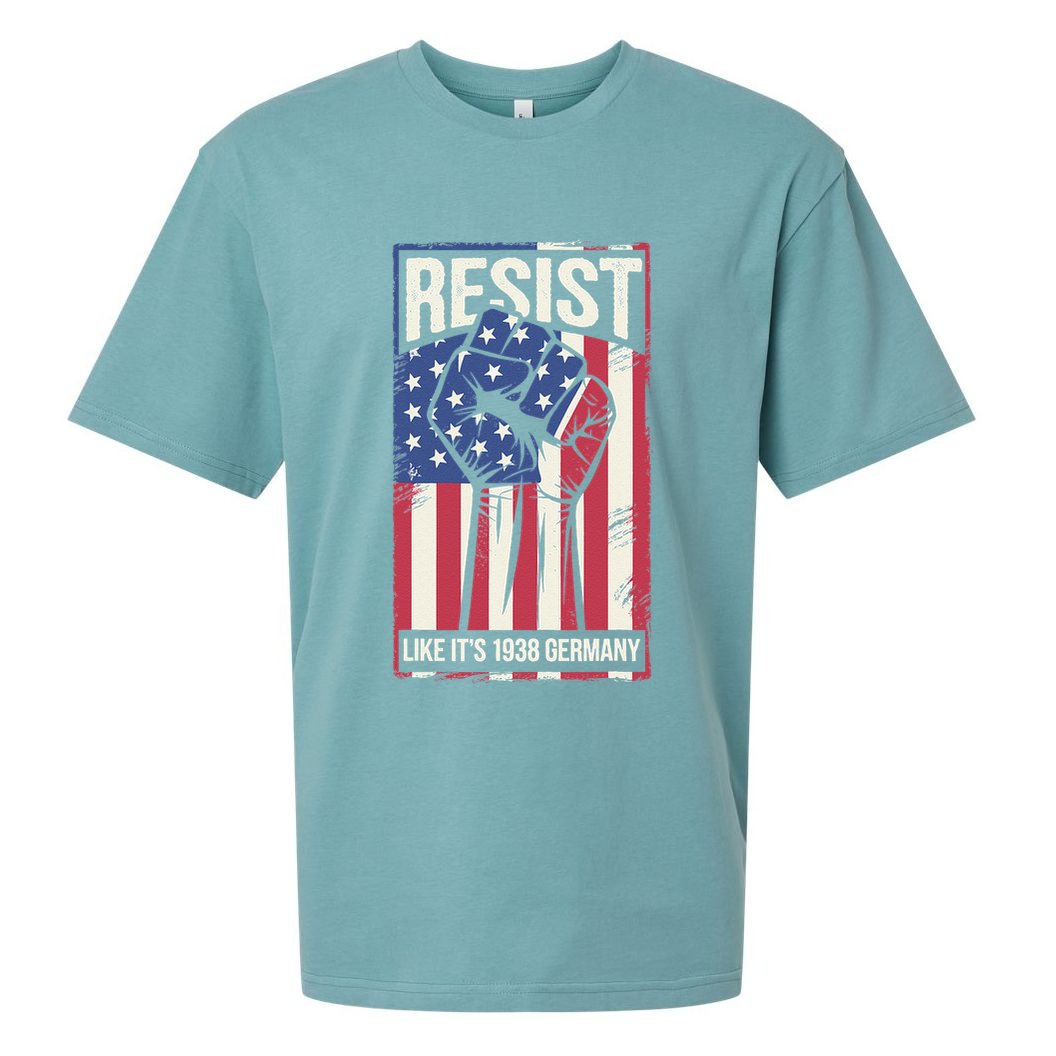 Resist Like Its 1938 Germany Sueded Cloud Jersey T-Shirt