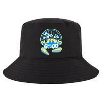 Retro Life Is Flipping Good Pinball Game Fan Cool Comfort Performance Bucket Hat