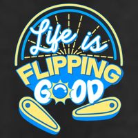 Retro Life Is Flipping Good Pinball Game Fan Cool Comfort Performance Bucket Hat