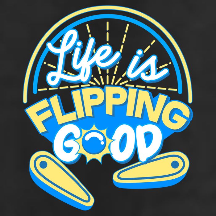 Retro Life Is Flipping Good Pinball Game Fan Cool Comfort Performance Bucket Hat