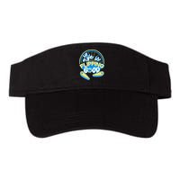Retro Life Is Flipping Good Pinball Game Fan Visor