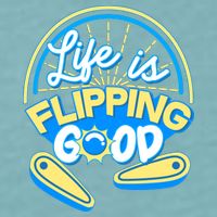 Retro Life Is Flipping Good Pinball Game Fan Sueded Cloud Jersey T-Shirt