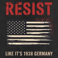 Resist Like Its 1938 Germany Grandpa Dad Uncle Mom Gift Cool Comfort Performance Bucket Hat
