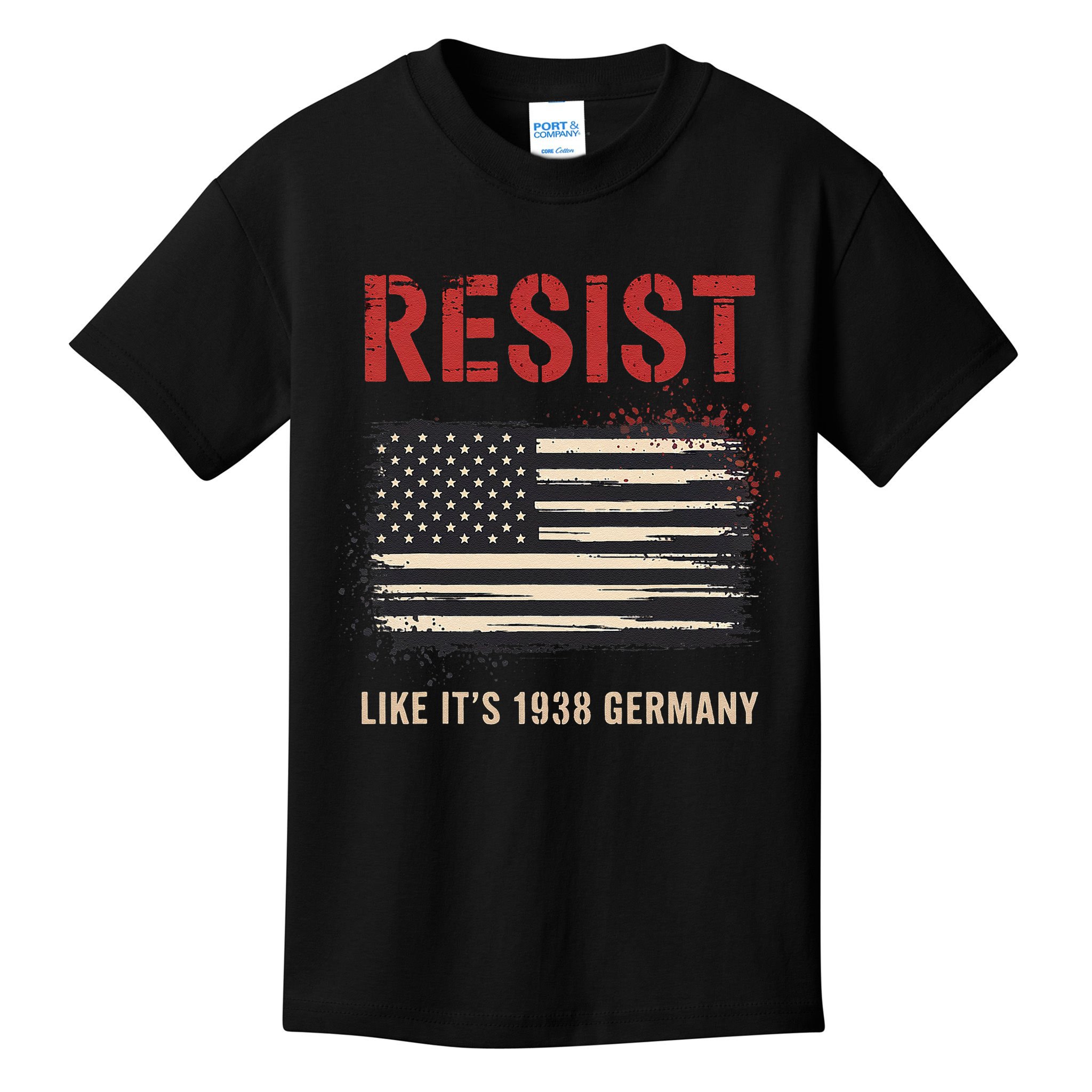 Resist Like Its 1938 Germany Grandpa Dad Uncle Mom Gift Kids T-Shirt