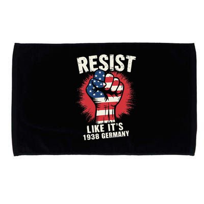 Resist Like Its 1938 Germany Microfiber Hand Towel