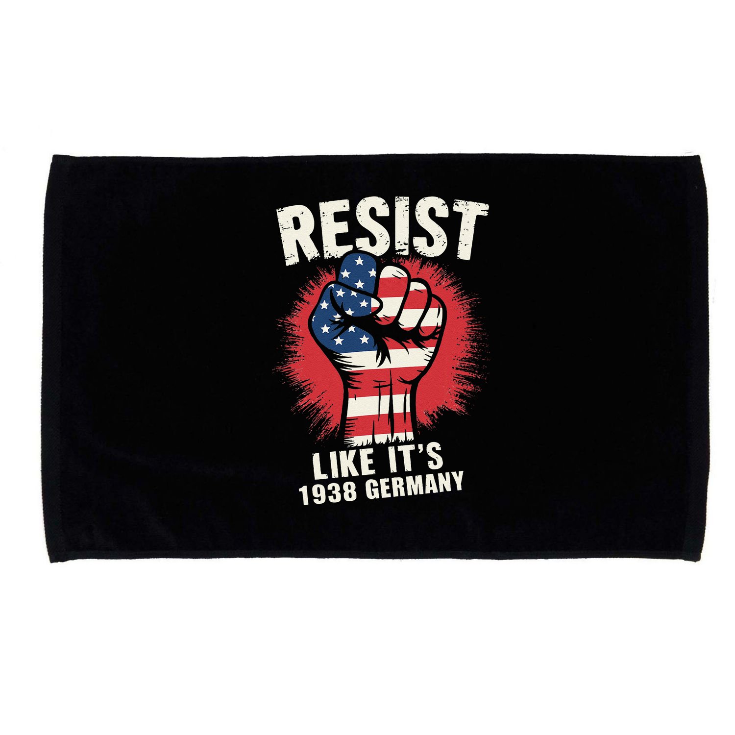 Resist Like Its 1938 Germany Microfiber Hand Towel