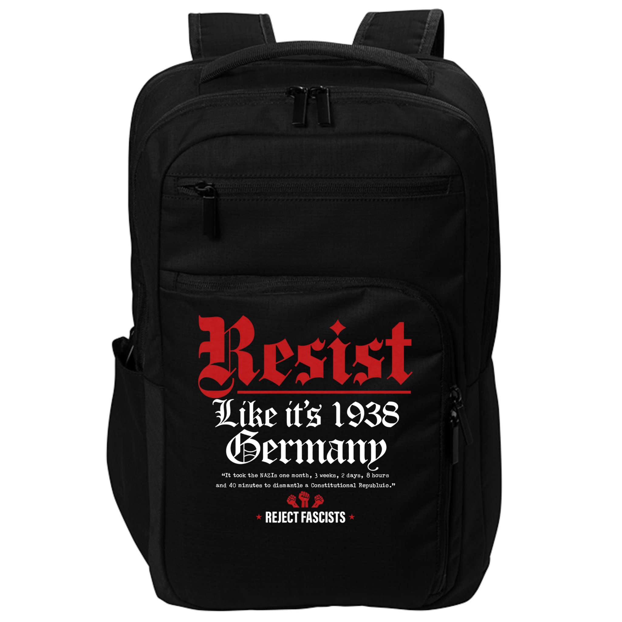 Resist Like It's 1938 Germany Impact Tech Backpack