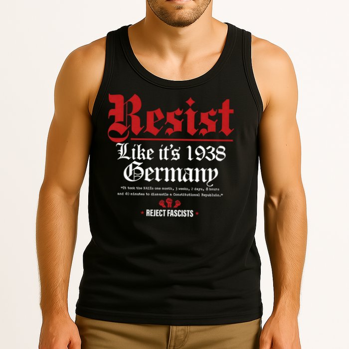Resist Like It's 1938 Germany Tank Top