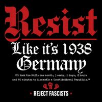 Resist Like It's 1938 Germany Cropped Pullover Crew