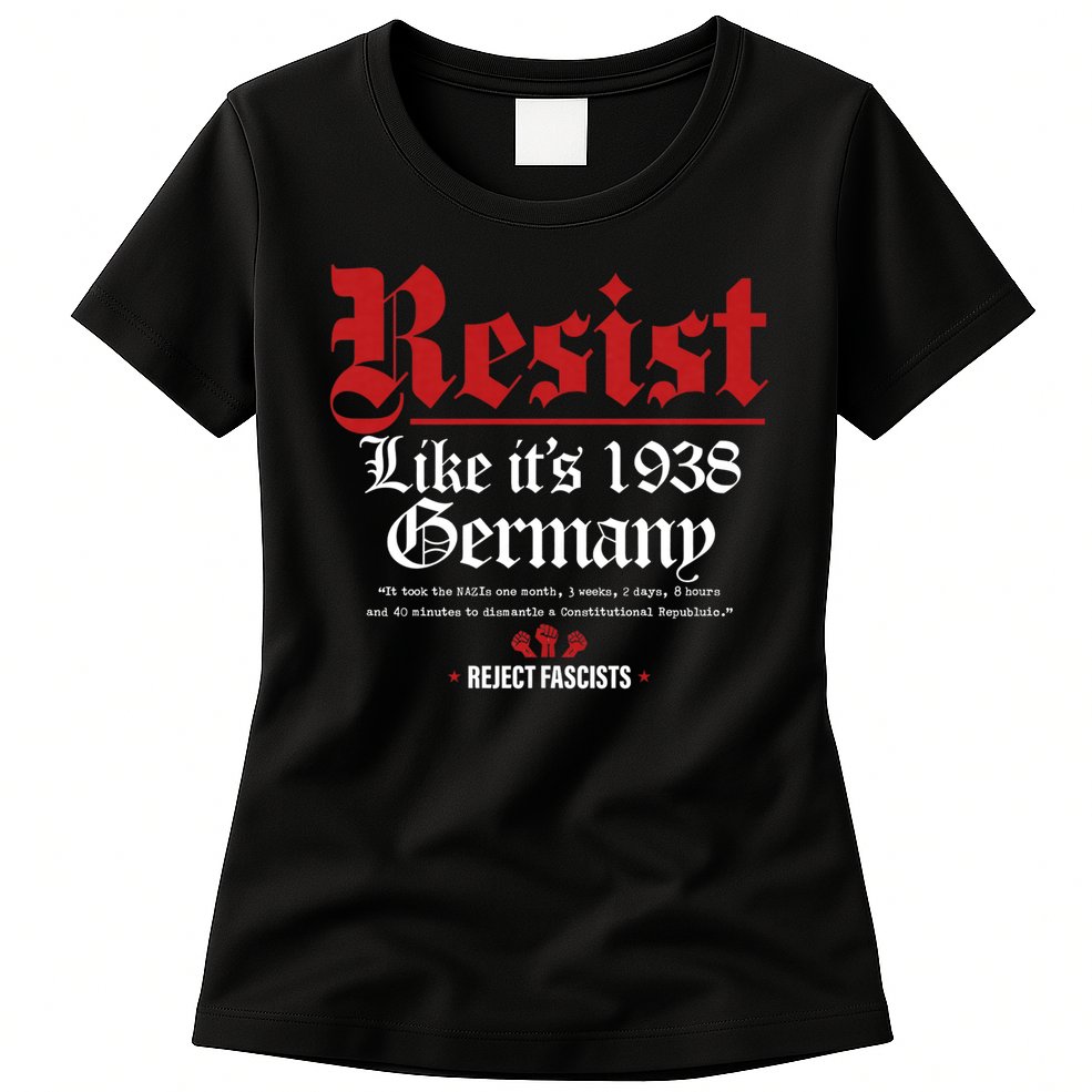 Resist Like It's 1938 Germany Womens T-Shirt