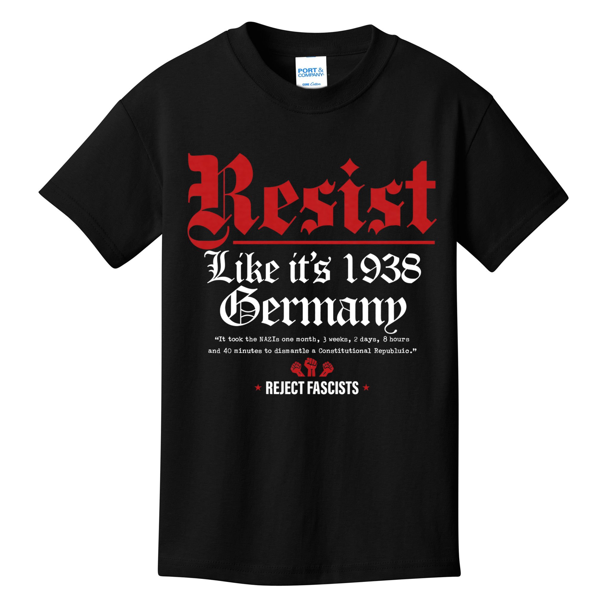 Resist Like It's 1938 Germany Kids T-Shirt