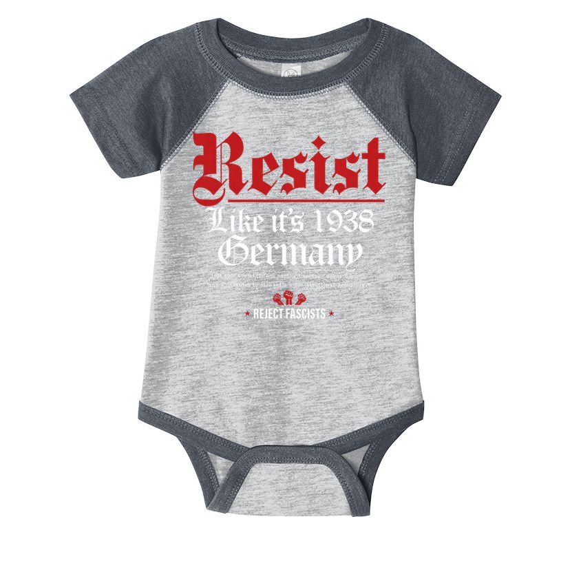 Resist Like It's 1938 Germany Infant Baby Jersey Bodysuit