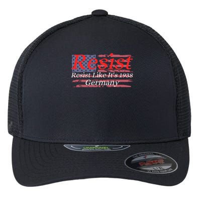 Resist Like Its 1938 Germany Flexfit Unipanel Trucker Cap