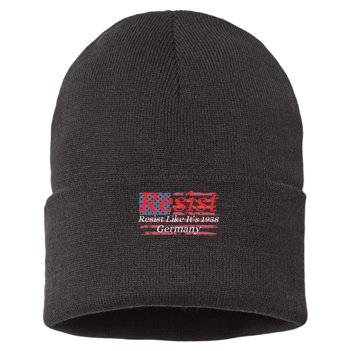 Resist Like Its 1938 Germany Sustainable Knit Beanie