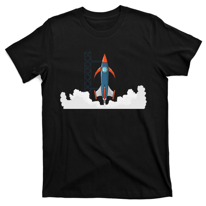 Rocket Launch Into Space T-Shirt