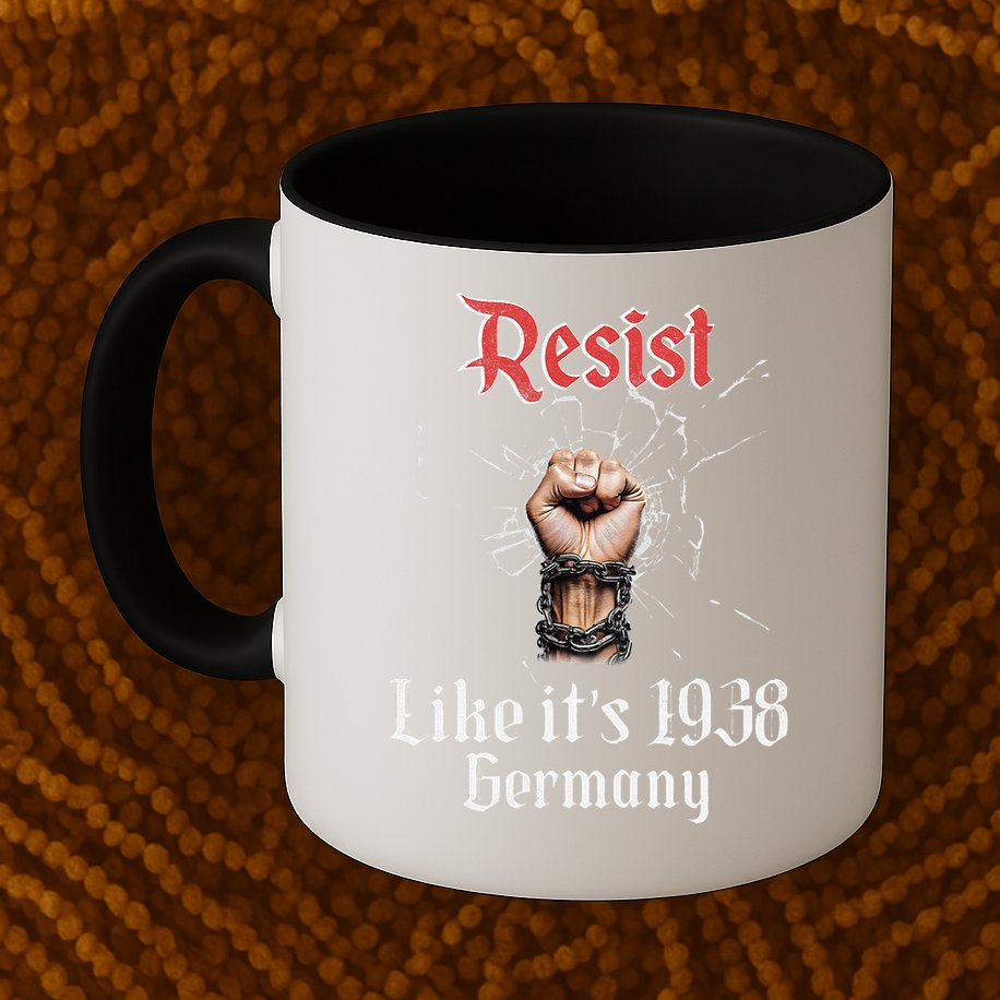 Resist Like Its 1938 Germany Vintage And Women Mug