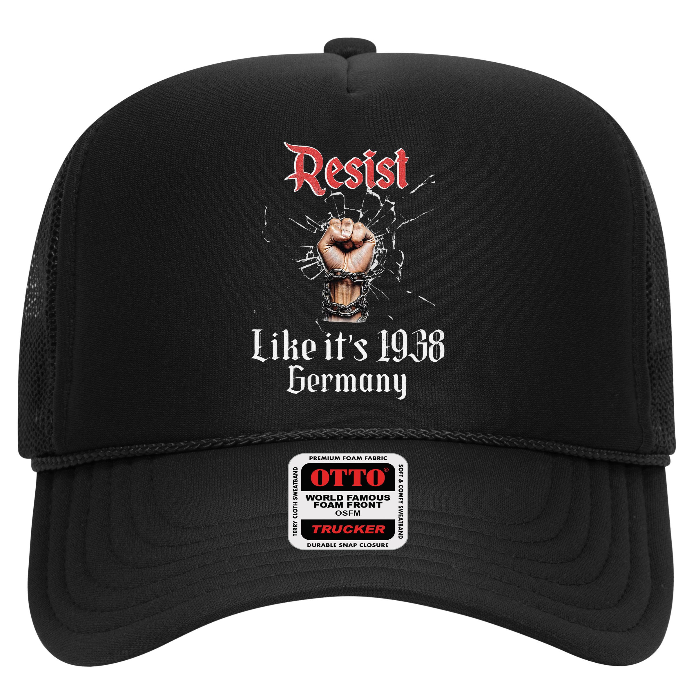 Resist Like Its 1938 Germany Vintage And Women Hat