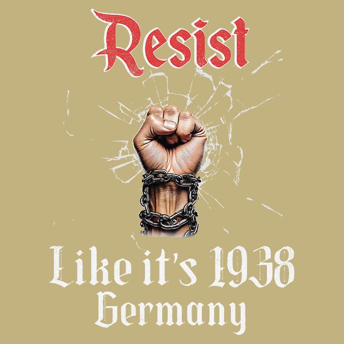 Resist Like Its 1938 Germany Vintage And Women T-Shirt