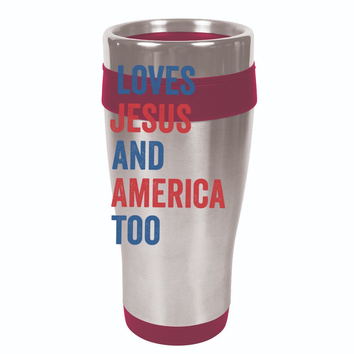 Retro Loves Jesus And America Too God Christian 4th Of July Meaningful Gift Cooling Performance Crew T-Shirt