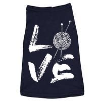 Retro Love Knitting Ball Of Yarn Vintage Hobby Gift Doggie Tank