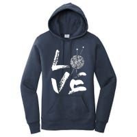 Retro Love Knitting Ball Of Yarn Vintage Hobby Gift Women's Pullover Hoodie