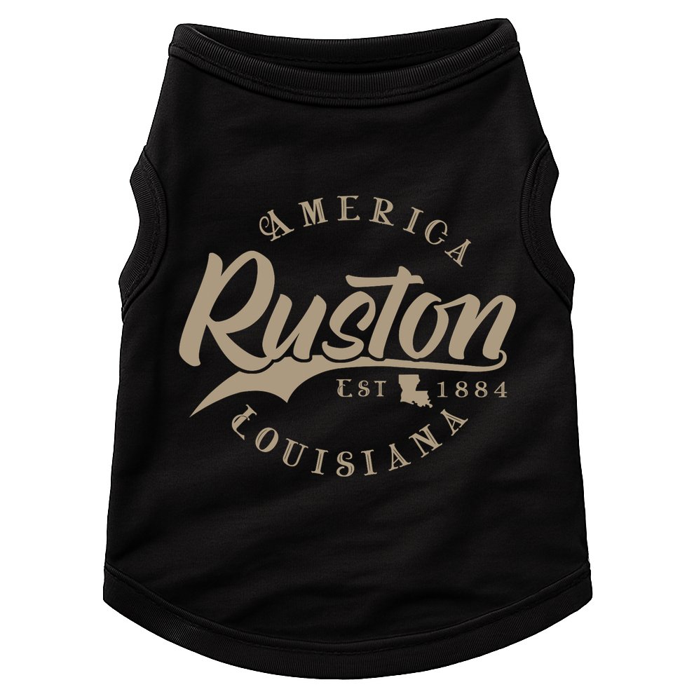 Ruston La Louisiana Doggie Tank