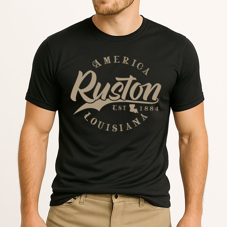 Ruston La Louisiana Cooling Performance Crew T-Shirt