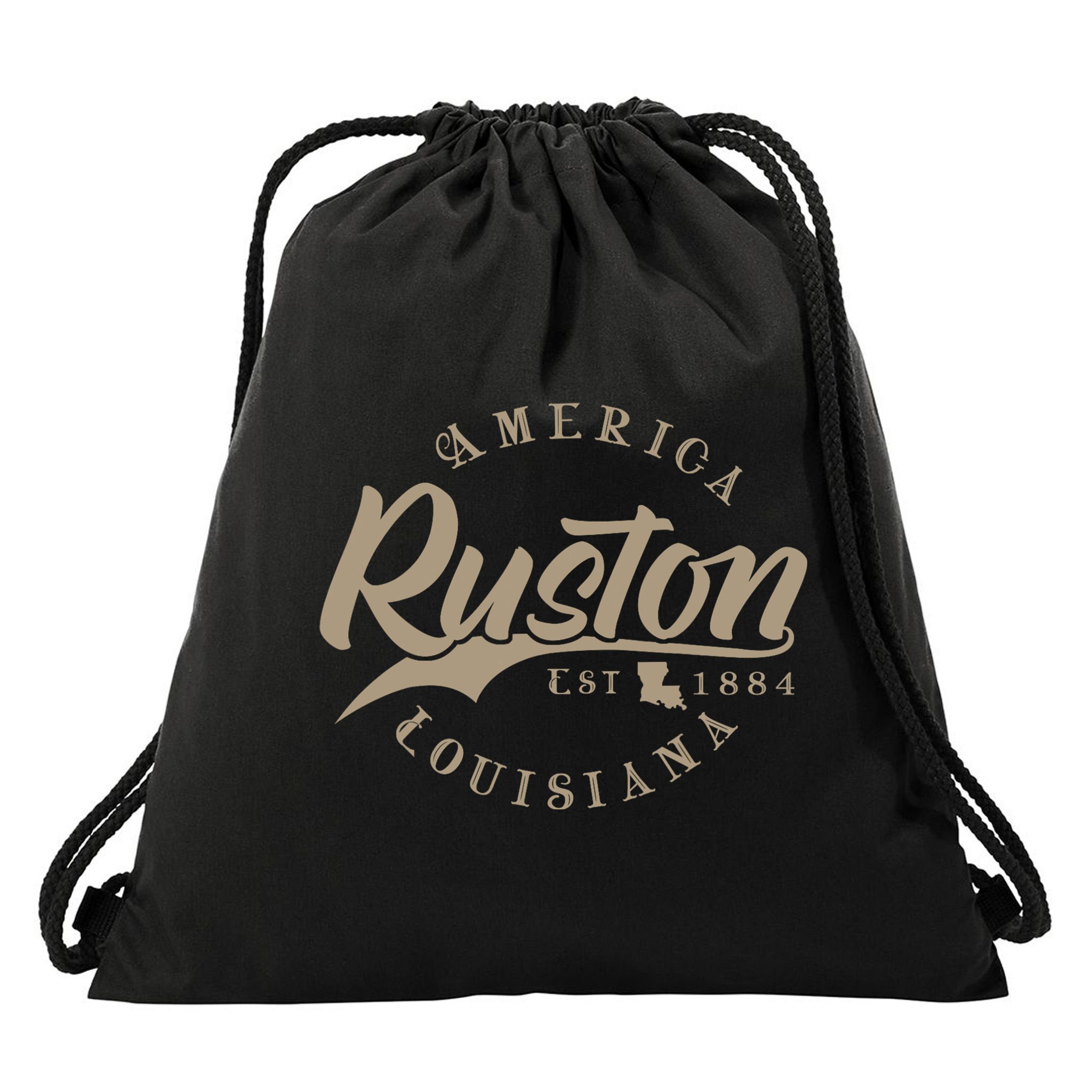 Ruston La Louisiana Drawstring Bag