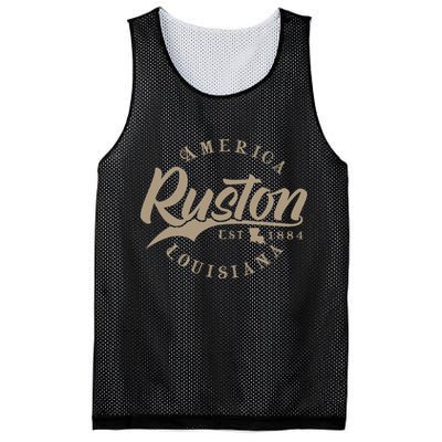 Ruston La Louisiana Mesh Reversible Basketball Jersey Tank
