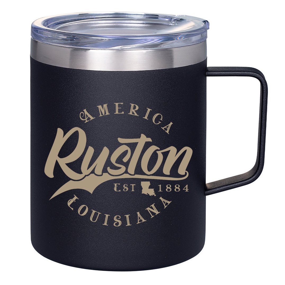 Ruston La Louisiana 12oz Stainless Steel Coffee Mug