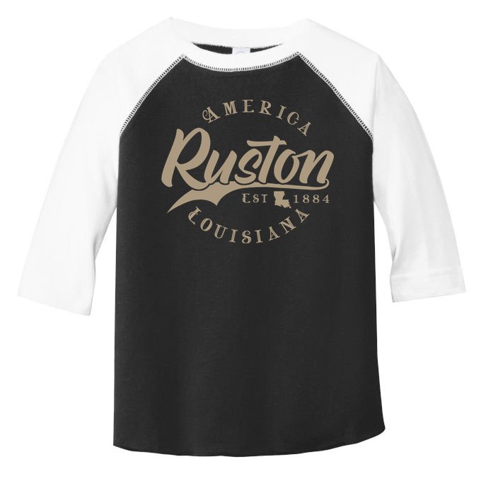 Ruston La Louisiana Toddler Fine Jersey T-Shirt