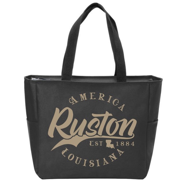 Ruston La Louisiana Zip Tote Bag