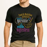 Retro Lunch Lady Food & Nutrition Services Being Awesome Cooling Performance Crew T-Shirt