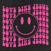 Retro Love Like Jesus Happy Face Aesthetic Adult Drive Performance Visor
