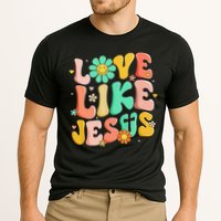Retro Love Like Jesus Christian Religious God Lovers Gift Cooling Performance Crew T-Shirt