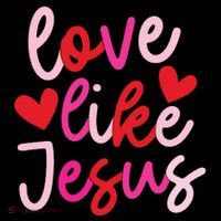Retro Love Like Jesus Coquette Heart Bow Flatbill Hat