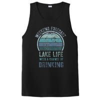 Retro Lake Life Apparel Lake Lover Weekend Forecast Drinking PosiCharge Competitor Tank