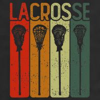 Retro Lax Lacross Stick Women Lacrosse Player Cool Comfort Performance Bucket Hat
