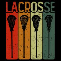Retro Lax Lacross Stick Women Lacrosse Player City Backpack