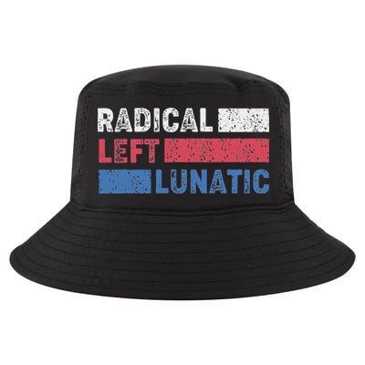 Radical Left Lunatic Anti Trump Funny Democrat Cool Comfort Performance Bucket Hat
