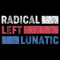Radical Left Lunatic Anti Trump Funny Democrat Doggie Tank
