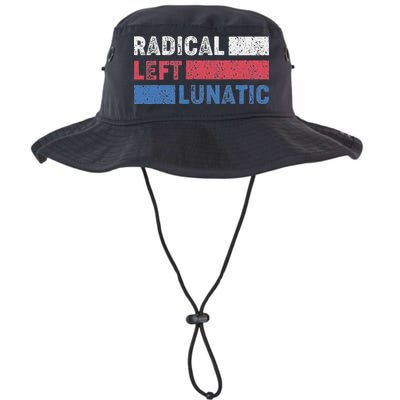 Radical Left Lunatic Anti Trump Funny Democrat Bucket Hat
