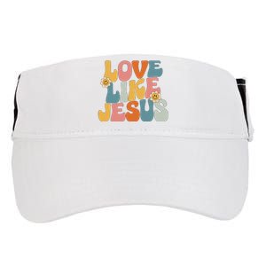 Retro Love Like Jesus Adult Drive Performance Visor