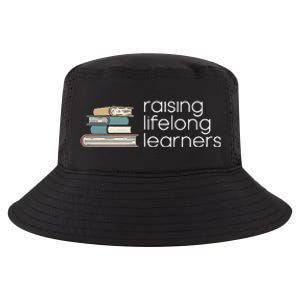 Raising Lifelong Learners Books Bookish Homeschool Mama Cool Comfort Performance Bucket Hat