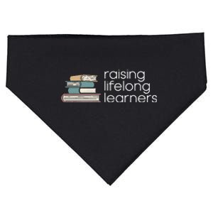 Raising Lifelong Learners Books Bookish Homeschool Mama USA-Made Doggie Bandana