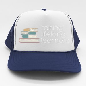 Raising Lifelong Learners Books Bookish Homeschool Mama Trucker Hat