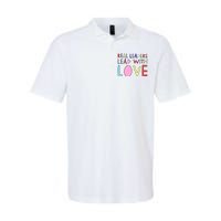 Real Leaders Lead With Love Softstyle Adult Sport Polo