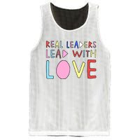 Real Leaders Lead With Love Mesh Reversible Basketball Jersey Tank